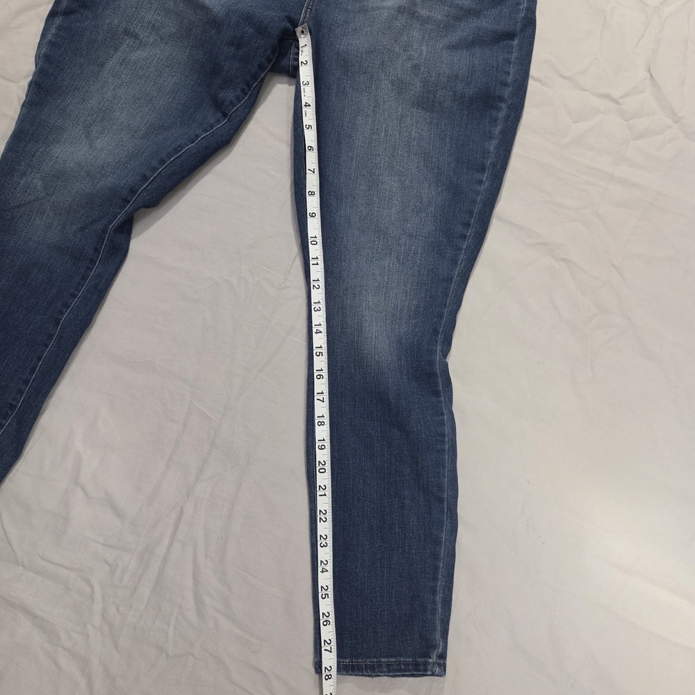 Levi Strauss Signature Gold Mid Rise Skinny Jean Men's 35x30 (Fits 36x28) - Picture 6 of 12